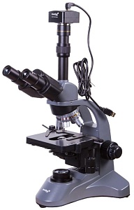 Цифровой тринокулярный микроскоп Levenhuk D740T, 5,1 Мпикс