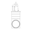 Вакуумный затвор KYKY CCD-35B