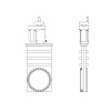 Вакуумный затвор KYKY CCD-80A