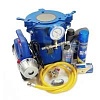 Вакуумная камера для дегазации Militech H250xD210 plus давление 2 АТ c насосом ZSN 1S