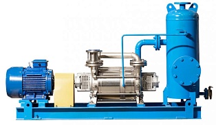 Водокольцевая вакуумная установка ERSTEVAK ELRP-2-600 A-CLS