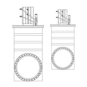 Вакуумный затвор KYKY CCQ-50B