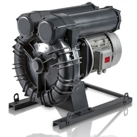 Воздуходувка FPZ K08-TD-GOR-7.50 Flex-coupling Horizontal IE2 промышленная вихревая