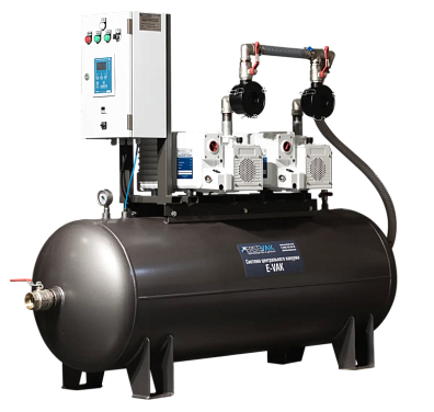 Централизованная вакуумная система ERSTEVAK E-VAK 2x40/500